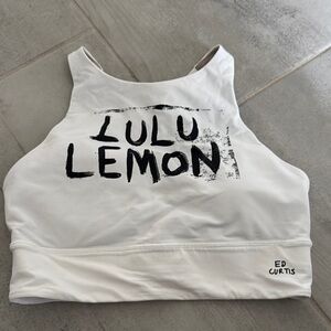 lululemon athletica White sports bra